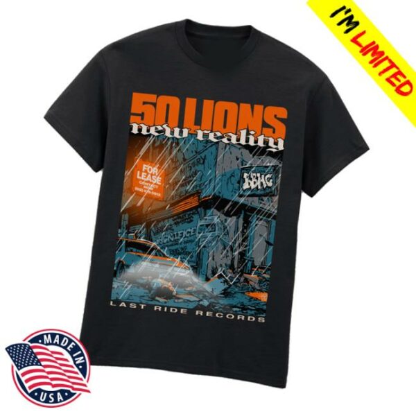 kenny Last Ride Records Merch Store 50 Lions New Reality Shirtv