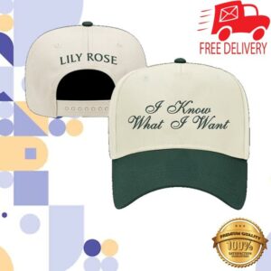 kenny Lily Rose Music Merch Store I Know What I Want Hat