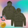 kenny Little Simz Merch Store Lotus Tour European Army Green Hoody