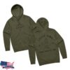 kenny Little Simz Merch Store Lotus Tour European Army Green Hoodya