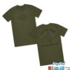 kenny Little Simz Merch Store Lotus Tour European Map Army Green Teea