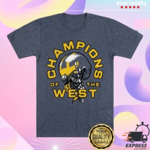 kenny M Den Shop Store Merch Michigan Wolverines Homefield Champions Of The West T Shirt