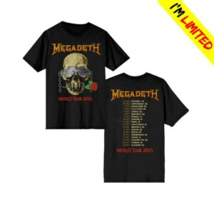 kenny Megadeth Shop Merch Master Of Death Itin Tee