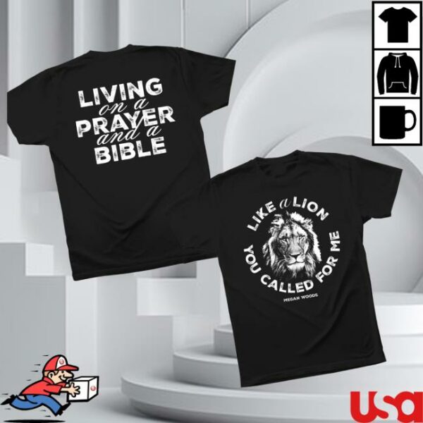 kenny Megan Woods Merch Store Like A Lion Teea