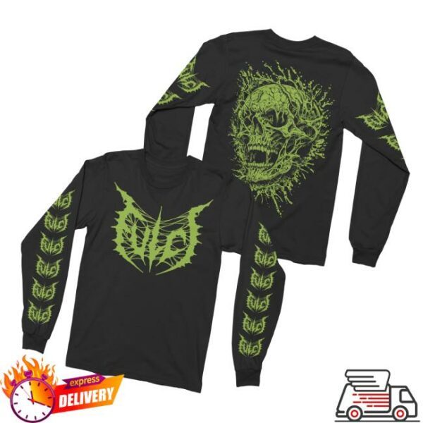 kenny Night Shift Merch Store Fulci Skull Splatter Long Sleevev