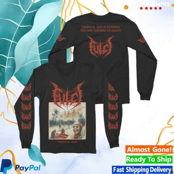 kenny Night Shift Merch Store Fulci Tropical Sun Long Sleeve