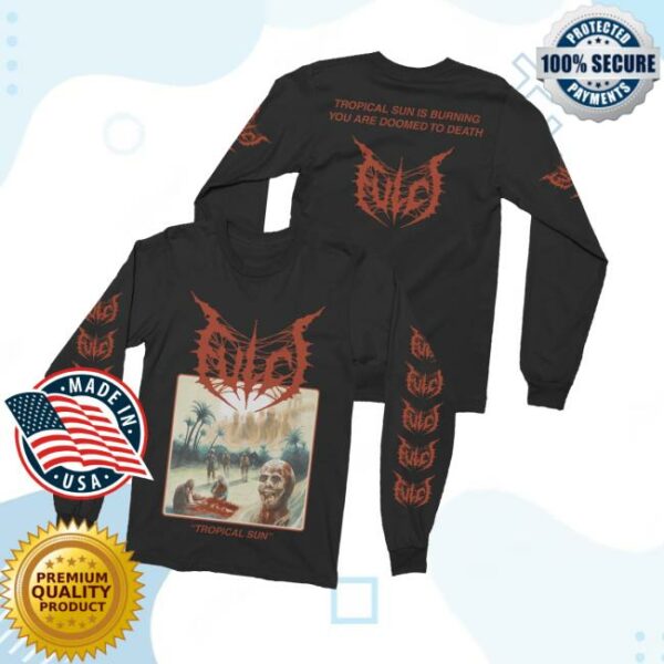 kenny Night Shift Merch Store Fulci Tropical Sun Long Sleevev