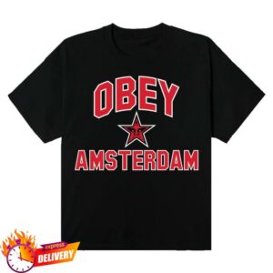 kenny Obey Clothing Merch Store Amsterdam City Star Heavyweight T Shirt