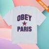 kenny Obey Clothing Merch Store Paris City Star Heavyweight T Shirt