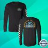 kenny Oceans Calling Festival Shop Merch Checkered Longsleeve Tee