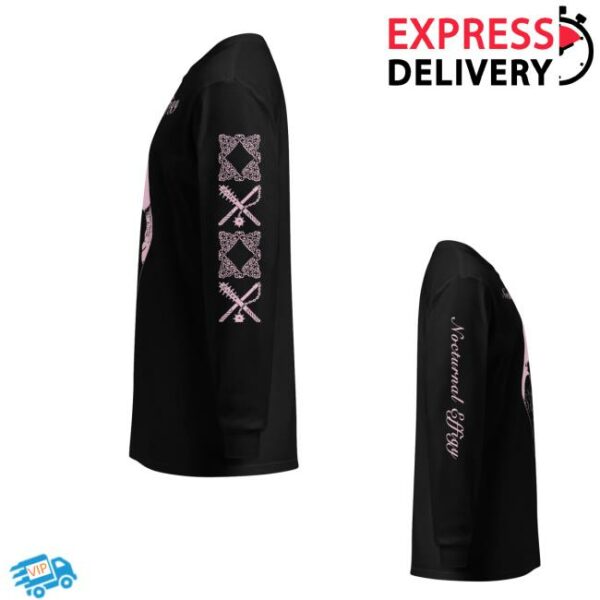 kenny Outofseasonlabel Merch Store Nocturnal Effigy 3 Sided Premium Long Sleeve Shirtv
