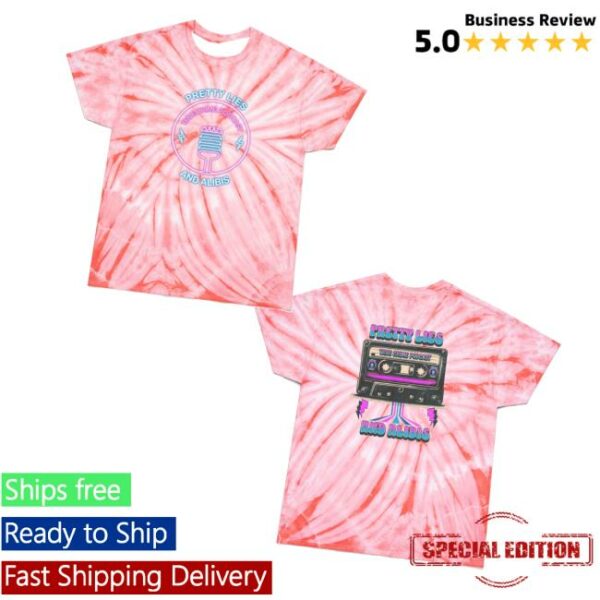 kenny Pretty Lies And Alibis Merch Store Retro Tie Dye Tee Pretty Lies And Alibis Cassette Tape New 2025ee
