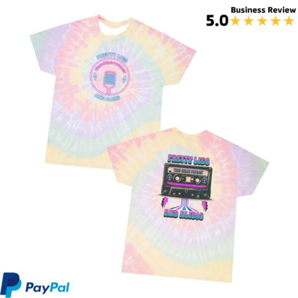 kenny Pretty Lies And Alibis Merch Store Retro Tie Dye Tee Pretty Lies And Alibis Cassette Tape New 2025v