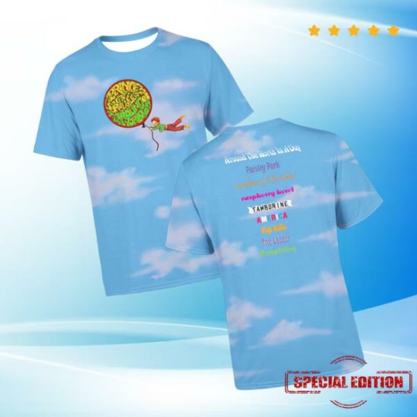 kenny Prince Official Merch Store Around The World In A Day Balloon Boy T Shirt Clouda