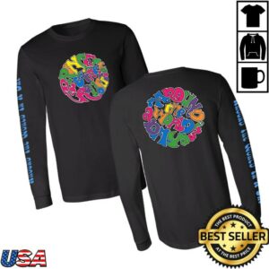 kenny Prince Official Merch Store Around The World In A Day Long Sleeve Circle Logo T Shirta