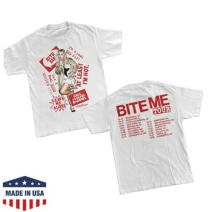 kenny Renee Rapp Merch Store White Date Back Tour Teea