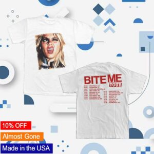 kenny Renee Rapp Merch Store White Tour Photo Tee