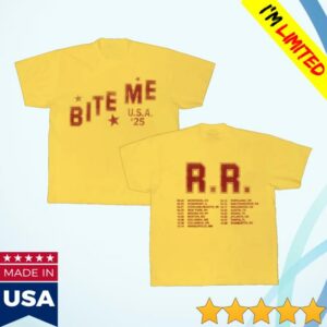 kenny Renee Rapp Merch Store Yellow Tour Tee