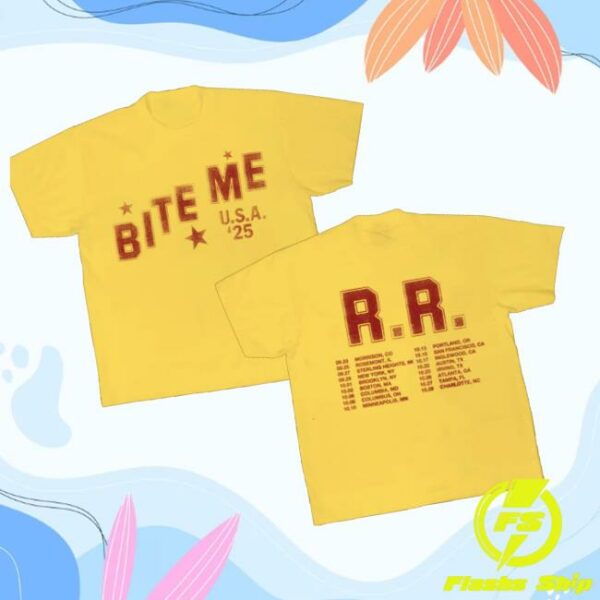 kenny Renee Rapp Merch Store Yellow Tour Teea