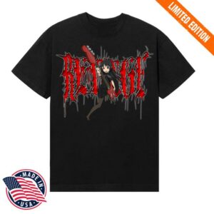 kenny Revenge Merch Store Anime Girl Tee Black