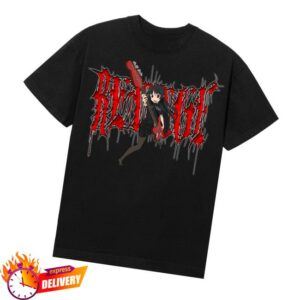 kenny Revenge Merch Store Anime Girl Tee Blackv