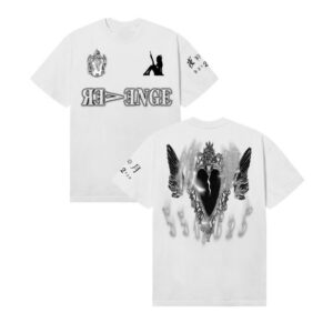kenny Revenge Merch Store D1e Tee White Black Shirt