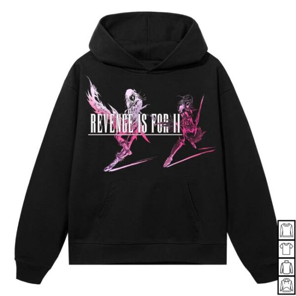 kenny Revenge Official Merch Store Claire Hoodie Black