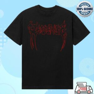 kenny Revenge Official Merch Store Dkyfk Tee Black Red