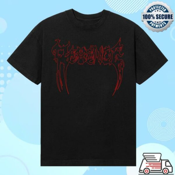 kenny Revenge Official Merch Store Dkyfk Tee Black Red