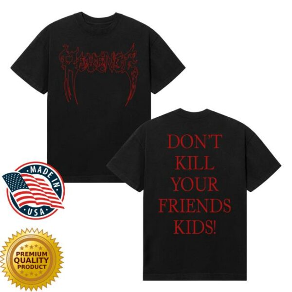 kenny Revenge Official Merch Store Dkyfk Tee Black Redaa