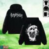 kenny Revenge Official Merch Store Smoke Lightning Logo Hoodie Blackaa
