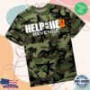 kenny Revenge Official Merch Store Splitscreen Tee Green Camoa