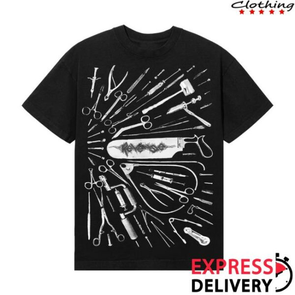 kenny Revenge Official Merch Store Surgical Tee Black