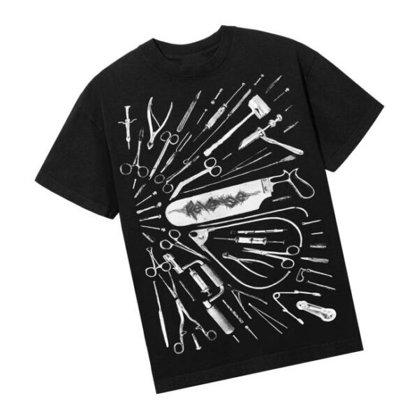 kenny Revenge Official Merch Store Surgical Tee Blacka