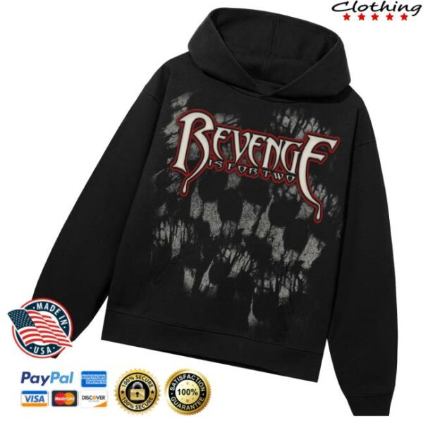 kenny Revenge Official Merch Store Tears Dont Fall Hoodie Blacka