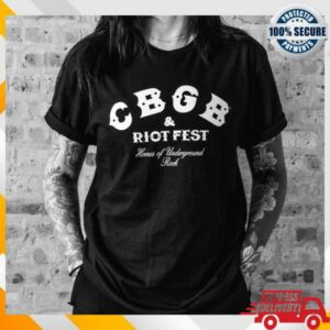 kenny Riot Fest Merch Store Cbgb X Riot Fest Shirt kenny Riot Fest Merch Store Cbgb X Riot Fest Shirt