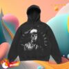 kenny Scrt Merch Store Commander Hoodie Garment Dyed Black