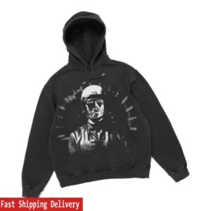 kenny Scrt Merch Store Commander Hoodie Garment Dyed Blacka kenny Scrt Merch Store Commander Hoodie Garment Dyed Blacka