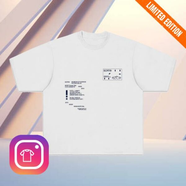 kenny Scrt Merch Store Primary Vessel T Shirt White