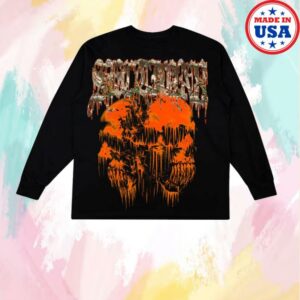 kenny Section 8 Official Merch Store 2 Face Skelton Black Long Sleeve