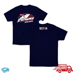 kenny Section10 Merch Store Fenway Airlines T Shirt