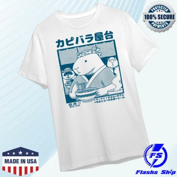 kenny Shark Robot Merch Capy Food Shirta