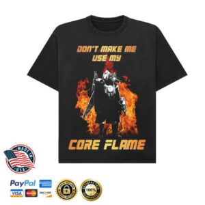 kenny Skibidi Toilet Shop Merch Core Flame Unisex Tee