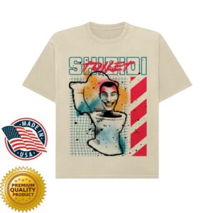 kenny Skibidi Toilet Shop Merch Splatter Paint Toilet Unisex Tee