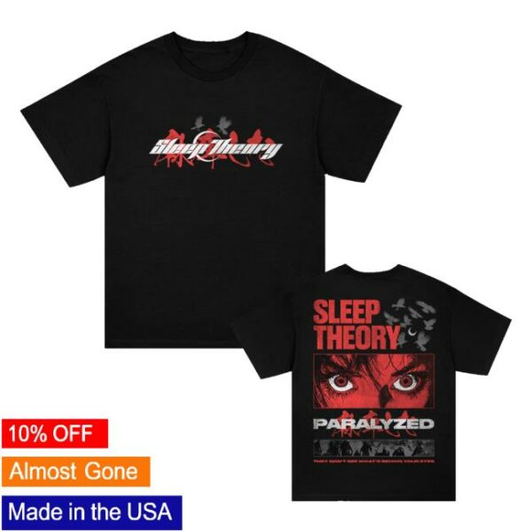 kenny Sleep Theory Merch Store Paralyzed Anime T Shirt