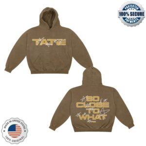 kenny Tate Mcrae Merch Store Stars Brown Hoodie