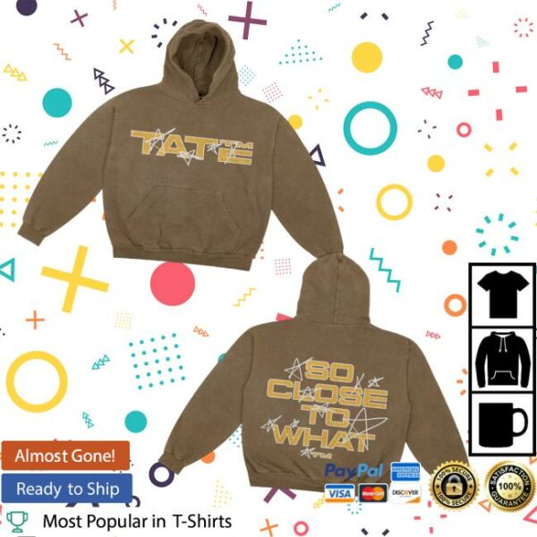 kenny Tate Mcrae Merch Store Stars Brown Hoodiev