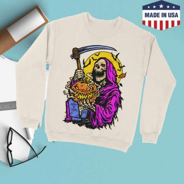 kenny Terrorthreads Merch Store Creep In Peace Crewneck Sweatshirtv