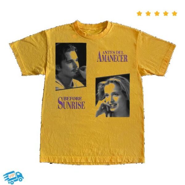 kenny The Adam Friedland Show Merch Store The Before Sunrise Tee Yellow