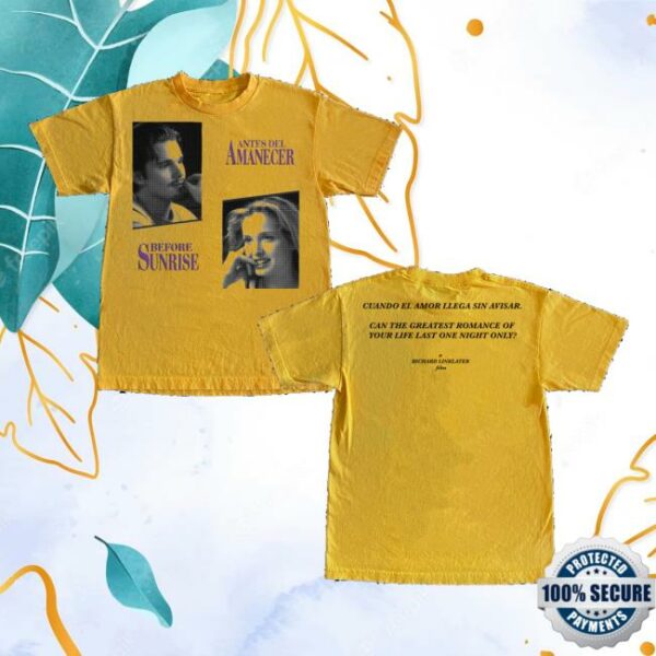 kenny The Adam Friedland Show Merch Store The Before Sunrise Tee Yellowaa